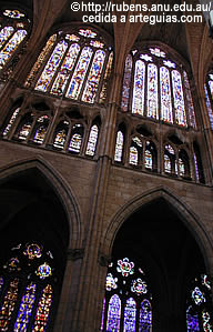 Vidrieras gticas de la Catedral